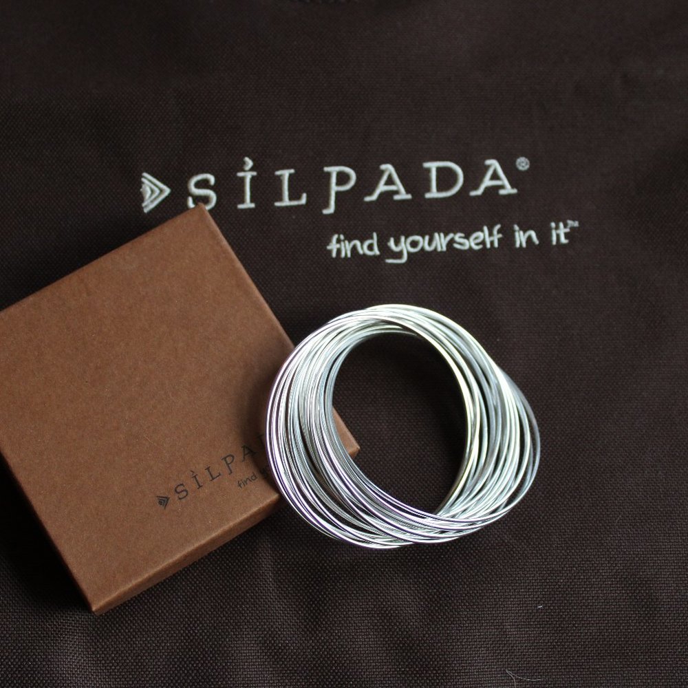 Silpada Retired and RARE  21 Bangle Bracelet B0640